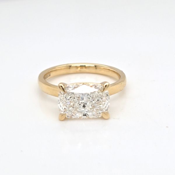 Elongated Cushion Diamond Engagement Ring Carroll's Jewelers Doylestown, PA