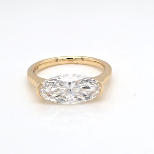 Antique Oval LG Diamond Engagement Ring Carroll's Jewelers Doylestown, PA