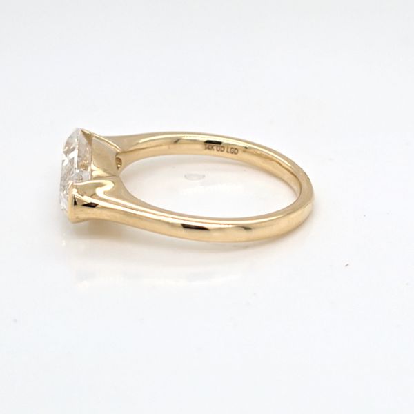 Hexagon LG Diamond Engagement Ring Image 2 Carroll's Jewelers Doylestown, PA