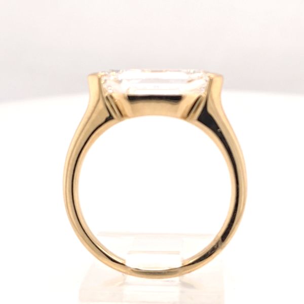 Hexagon LG Diamond Engagement Ring Image 3 Carroll's Jewelers Doylestown, PA