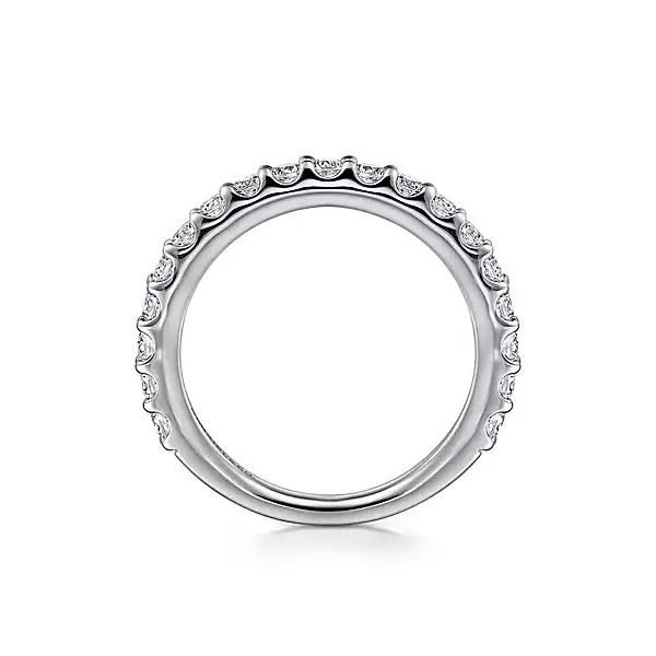 14kt Wg .75ct TW Diamond Band thumb image 2