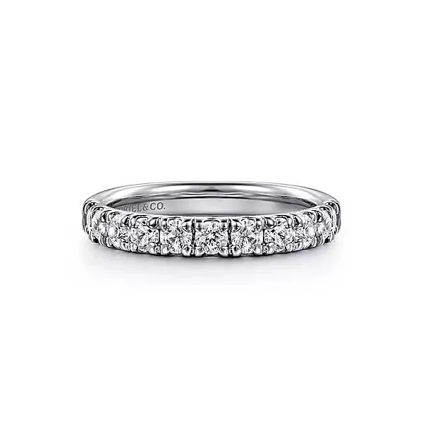 14kt WG .75ct TW Diamond Band thumb image 1