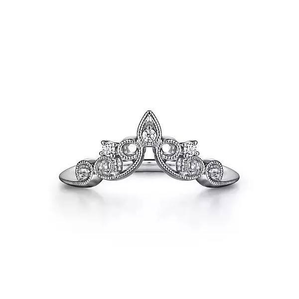 Vintage inspired Chevron Ring thumb image 1