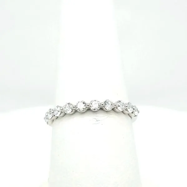 14kt WG .50ct Lab Grown Diamond Band Carroll's Jewelers Doylestown, PA