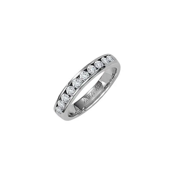 14kt WG .50ct TW Diamond Channel Band Image 2 Carroll's Jewelers Doylestown, PA