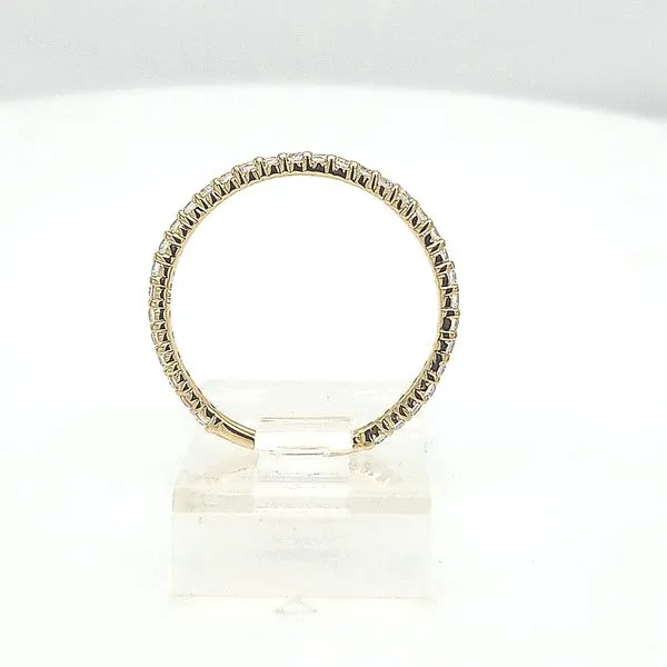 14kt YG .33ct TW Lab Grown diamond band Image 2 Carroll's Jewelers Doylestown, PA