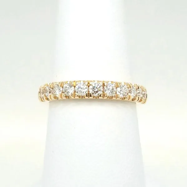 Yellow Gold Diamond band .72ct TW Carroll's Jewelers Doylestown, PA