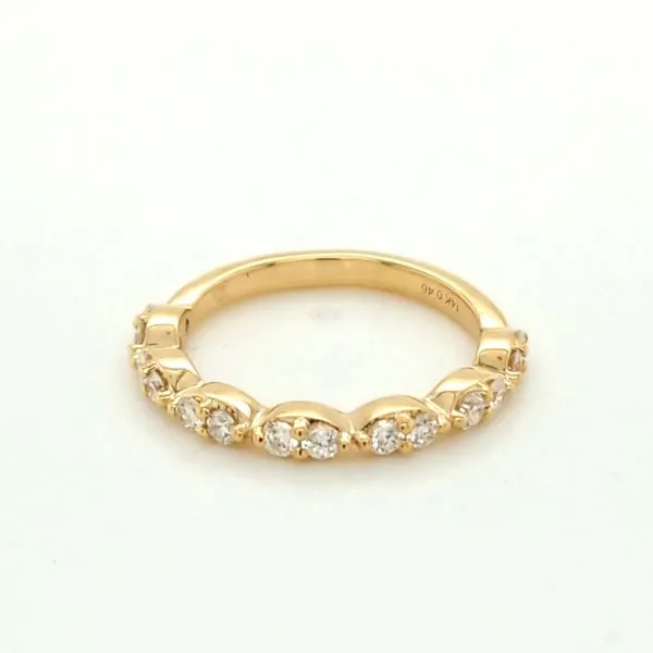 14kt YG .46ct TW Diamond Band Carroll's Jewelers Doylestown, PA