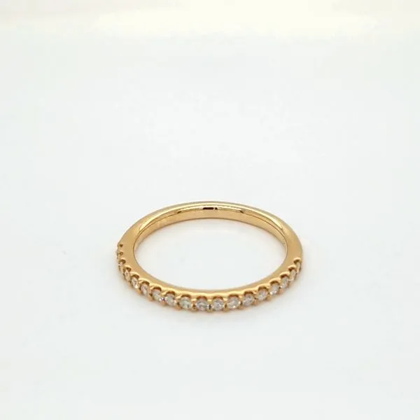 14kt YG .51ct TW Diamond Band Image 3 Carroll's Jewelers Doylestown, PA