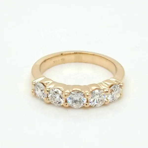 14kt YG 2.51ct TW Lab Grown Diamond Band Carroll's Jewelers Doylestown, PA