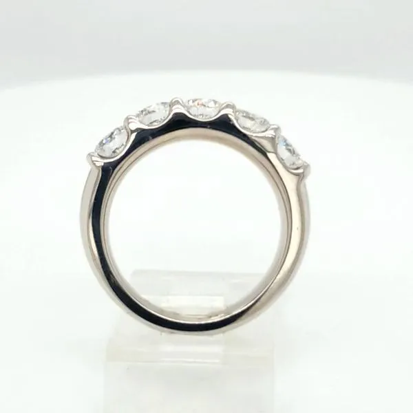 14kt WG 1.58ct TW Lab grown Diamond Band thumb image 2