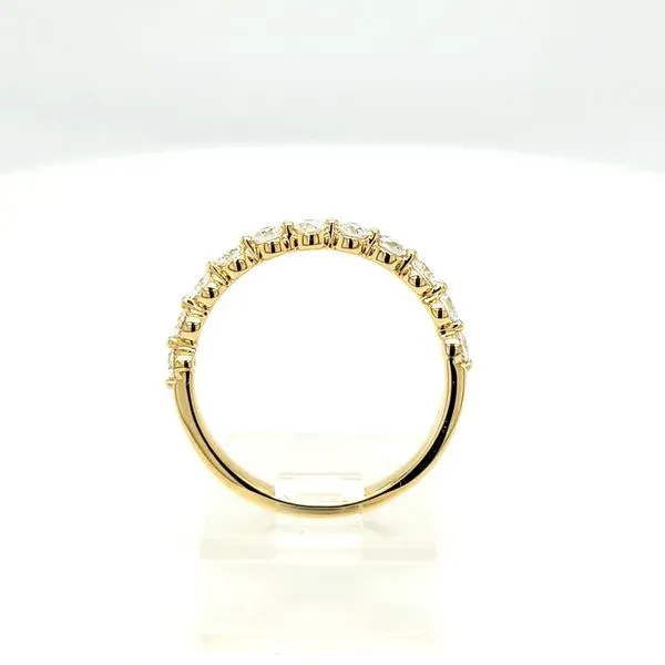 14kt YG .50ct Lab Grown Diamond Band Image 2 Carroll's Jewelers Doylestown, PA