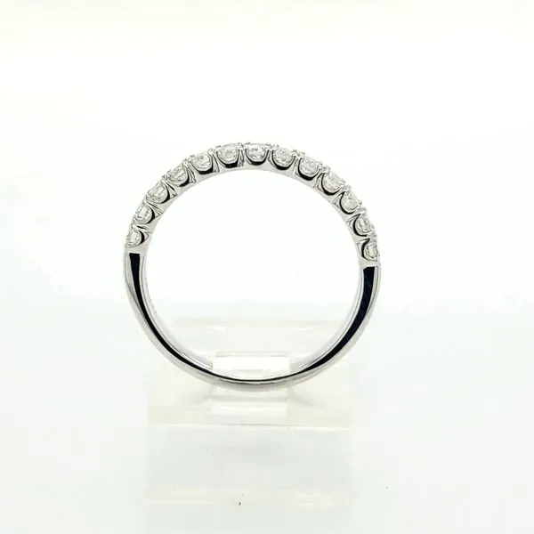 14kt WG .54ct TW Diamond Band thumb image 2