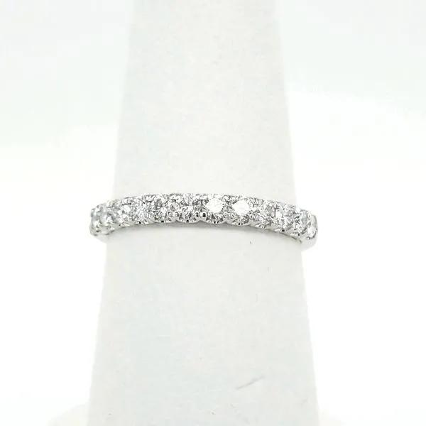 14kt WG .54ct TW Diamond Band thumb image 1