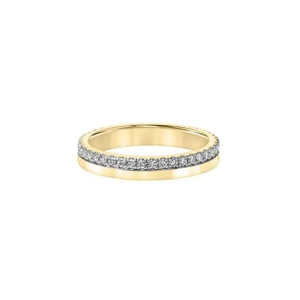 14kt YG Diamond Eternity Band Carroll's Jewelers Doylestown, PA