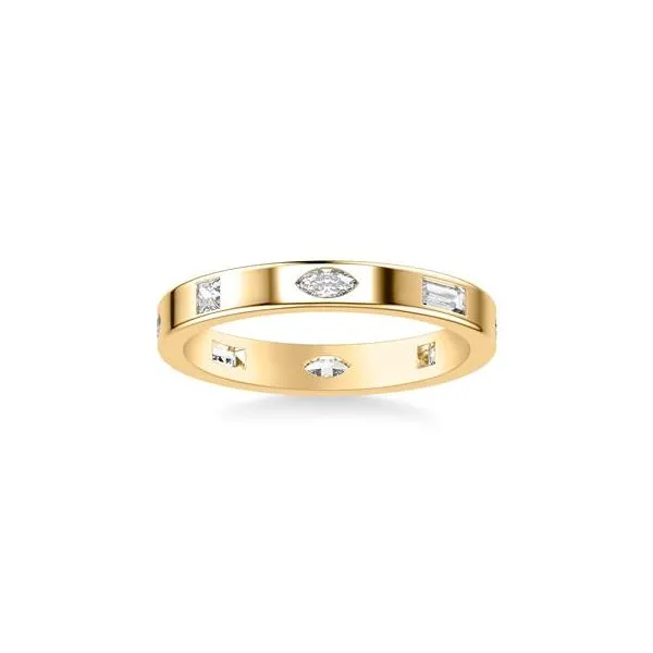 14kt WG Diamond Eternity Band thumb image 1