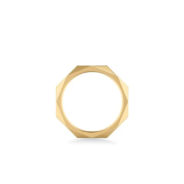 YG Geometric Diamond Eternity Band thumb image 2