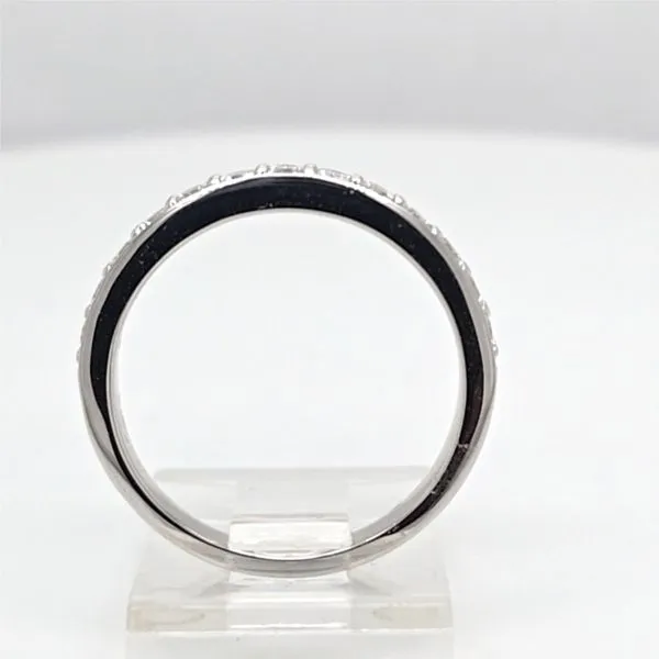 WG Lab Grown .50ct TW diamond Band thumb image 2