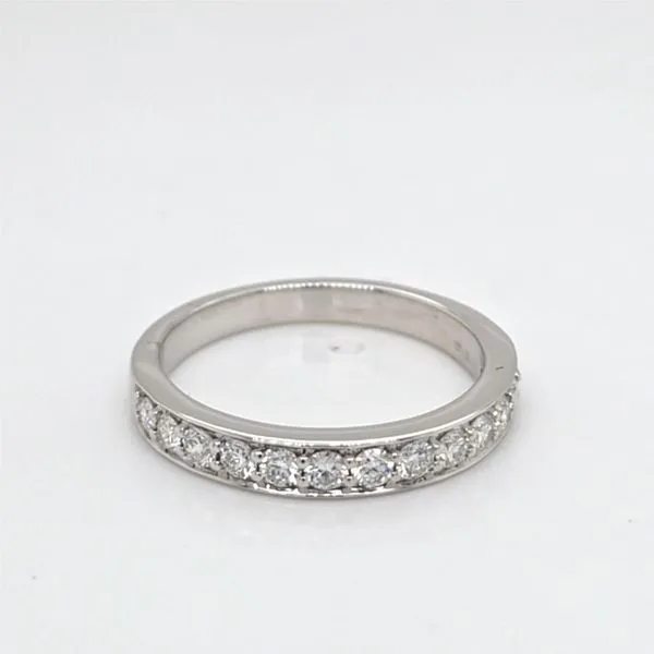 WG Lab Grown .50ct TW diamond Band thumb image 1