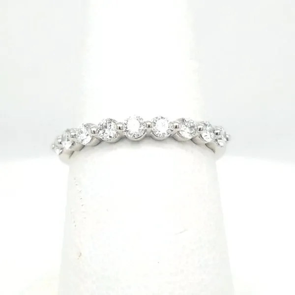 14kt WG .50ct TW Lab Grown Diamond Band Carroll's Jewelers Doylestown, PA