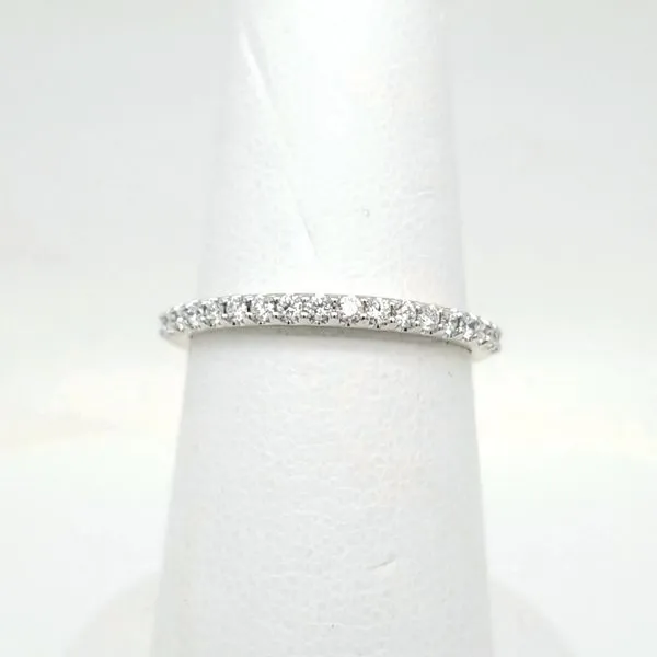 14kt WG .23ct TW Diamond band Image 2 Carroll's Jewelers Doylestown, PA