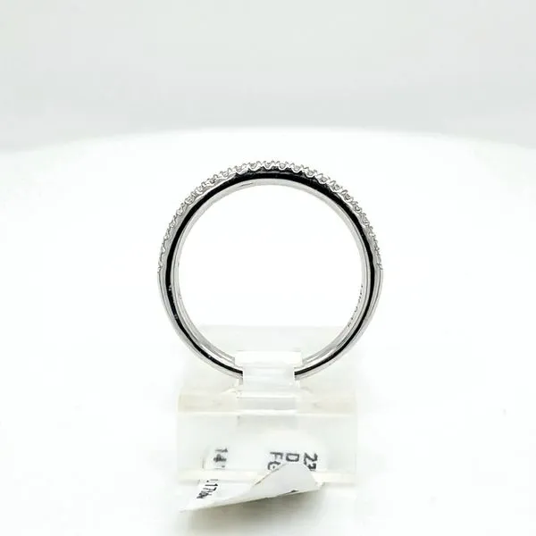 14kt WG .50ct TW Diamond Band Image 2 Carroll's Jewelers Doylestown, PA