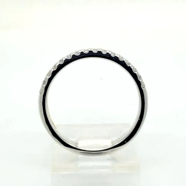 14kt 2 Tone Diamond Band .21ct TW