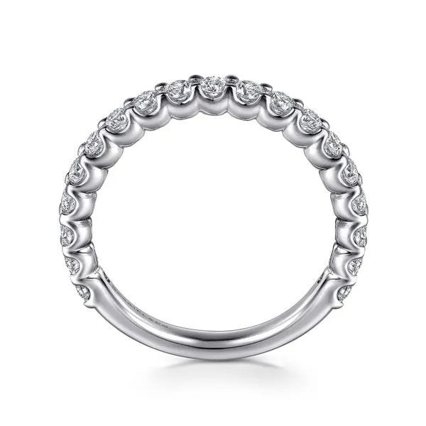 Gabriel 14kt WG Diamond Band