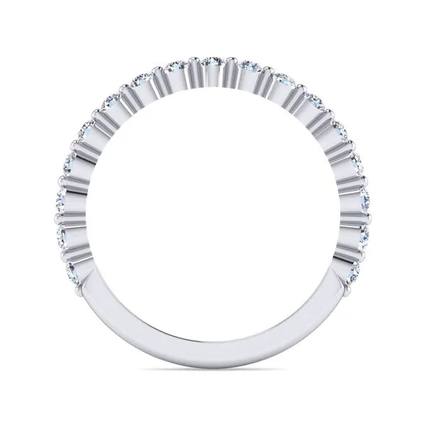 Gabriel 14kt WG Diamond Band