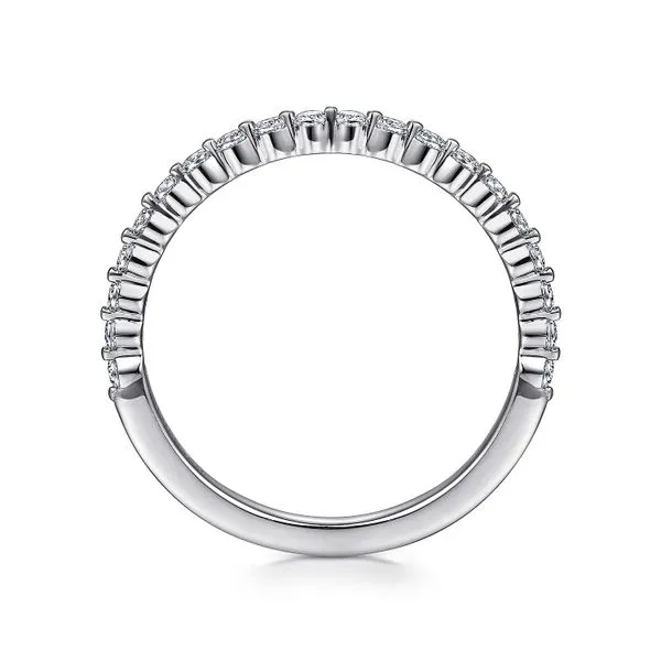 Gabriel 14kt WG Diamond Band