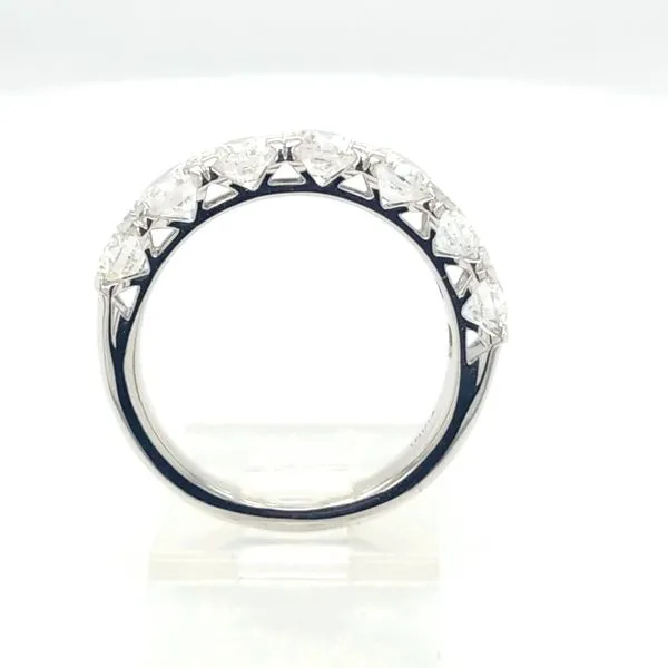 14kt WG 2.17ct TW Lab Grown Diamond seven stone band