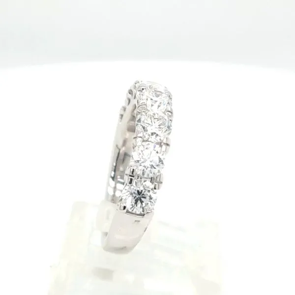 14kt WG 2.17ct TW Lab Grown Diamond seven stone band