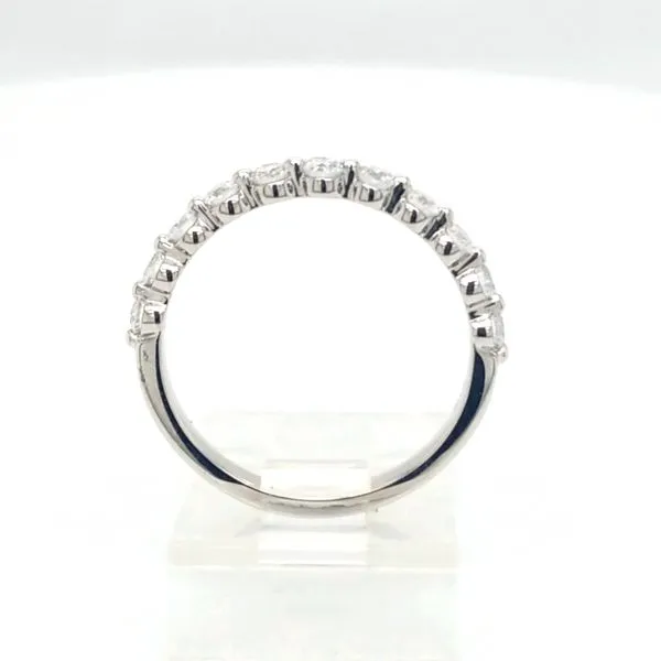 14kt WG .50ct TW Lab Grown Diamond Band Image 2 Carroll's Jewelers Doylestown, PA