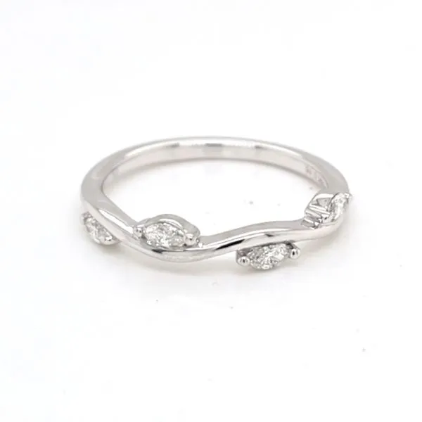 Diamond Floral Marquise Band Carroll's Jewelers Doylestown, PA