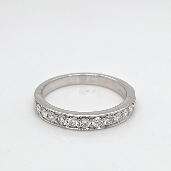 WG Lab Grown .50ct TW diamond Band Carroll's Jewelers Doylestown, PA