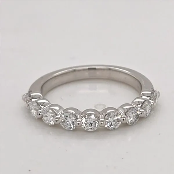 14kt WG LG 1ct TW Diamond Band Image 2 Carroll's Jewelers Doylestown, PA