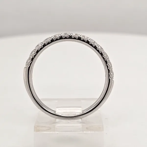 14kt WG .75TW LG Diamond Band Image 2 Carroll's Jewelers Doylestown, PA