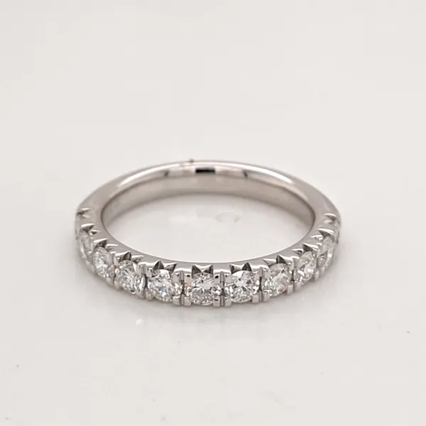 14kt WG .75TW LG Diamond Band Carroll's Jewelers Doylestown, PA