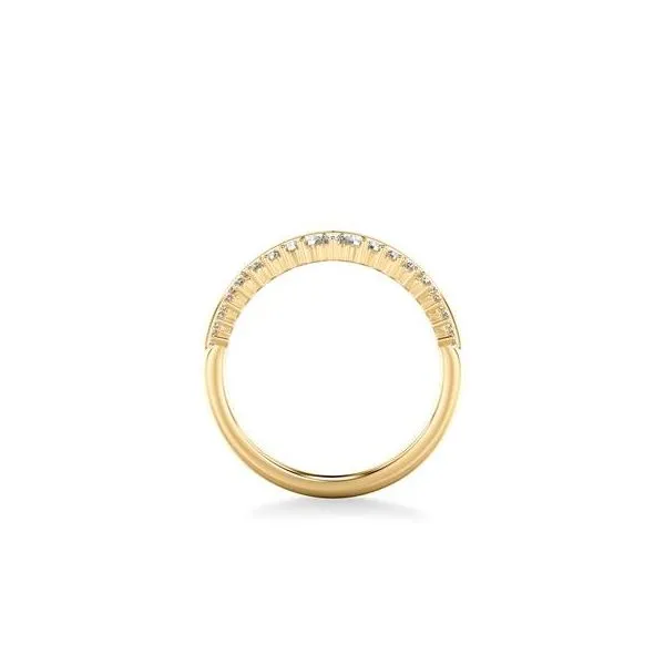 14kt YG Curved Diamond Enhancer Image 2 Carroll's Jewelers Doylestown, PA