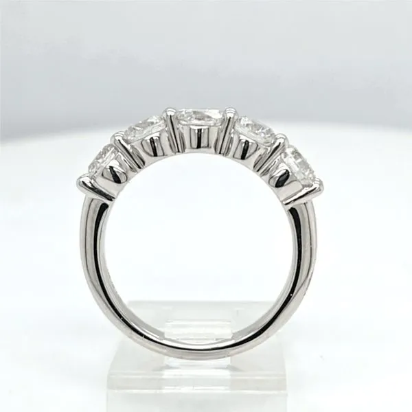 14kt WG 2ct TW lab grown Diamond bands Image 2 Carroll's Jewelers Doylestown, PA