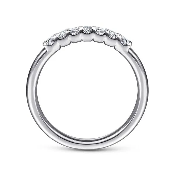 14kt WG .25ct TW Diamond band Image 2 Carroll's Jewelers Doylestown, PA