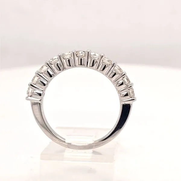 14kt wG 1c LG Diamond Band Image 2 Carroll's Jewelers Doylestown, PA