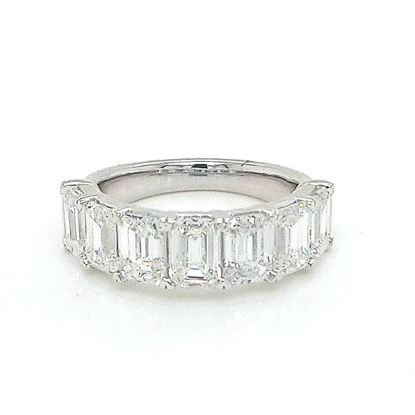 14kt WG 5.00ct TW Lab Grown Diamond Band Carroll's Jewelers Doylestown, PA