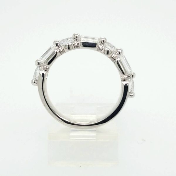 14kt WG 2.06ct TW lab grown diamond band Image 2 Carroll's Jewelers Doylestown, PA