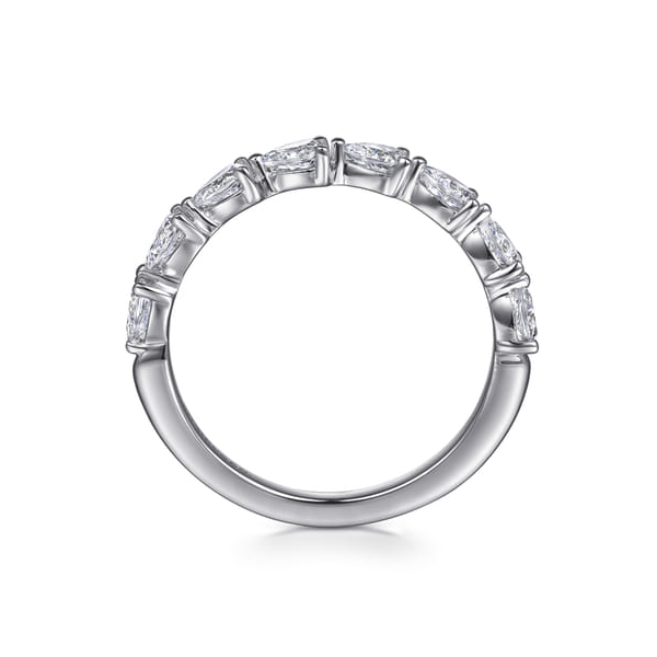 Gabriel Pear Shape Diamond Band Image 2 Carroll's Jewelers Doylestown, PA