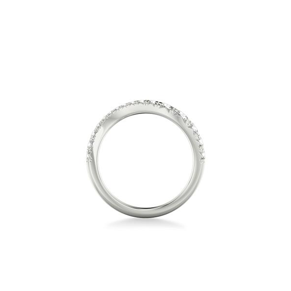 Double Row Diamond stacking Band Image 3 Carroll's Jewelers Doylestown, PA