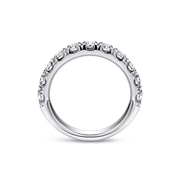 14kt WG 1.50ct TW Diamond Band Image 2 Carroll's Jewelers Doylestown, PA