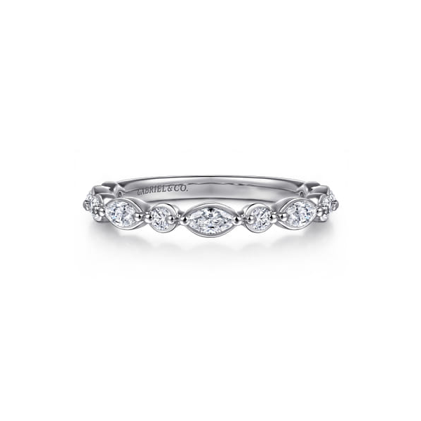 14kt WG Diamond Band Carroll's Jewelers Doylestown, PA
