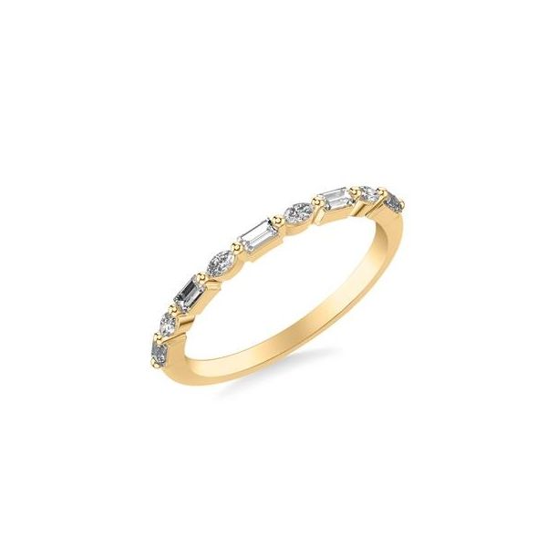 14kt YG Diamond Band Carroll's Jewelers Doylestown, PA