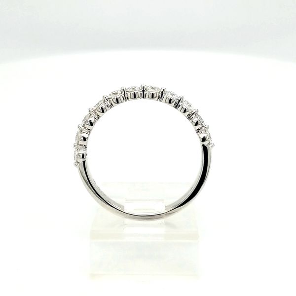 14kt WG .50ct Lab Grown Diamond Band Image 2 Carroll's Jewelers Doylestown, PA